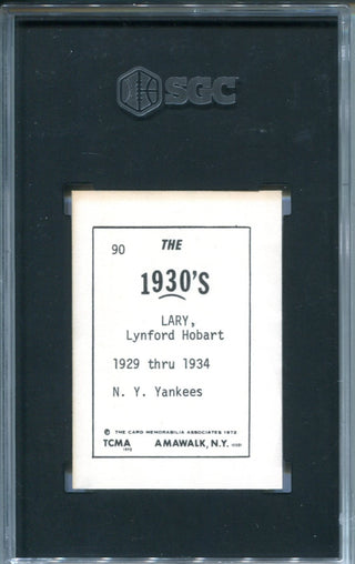 Lynford Lary 1971 #90 SGC 7 Card