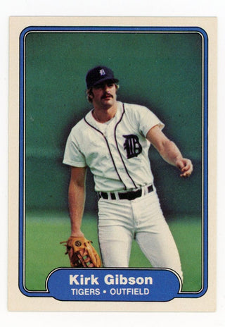 Kirk Gibson 1982 Fleer #267 Card