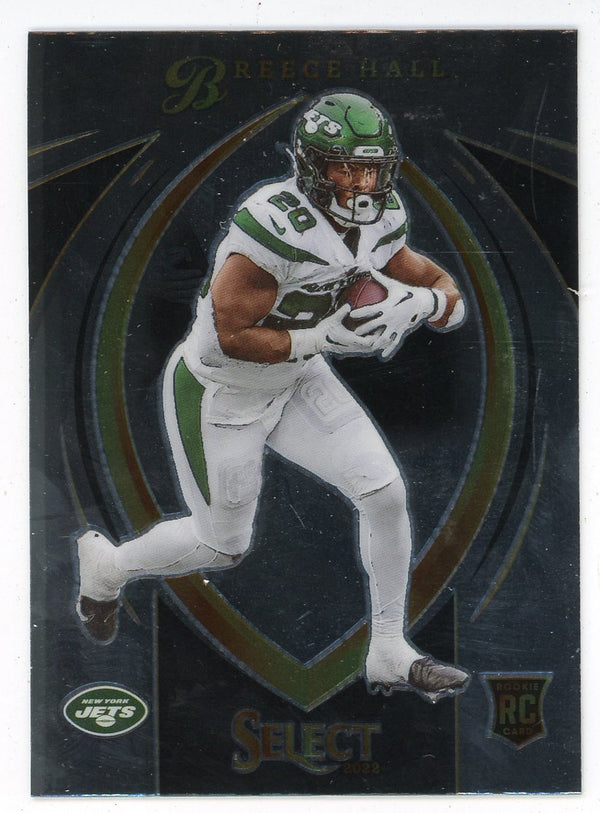 Breece Hall 2022 Panini Select RC #SCR-13