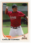 Carlos Correa 2013 Topps Pro Debut #4 Card