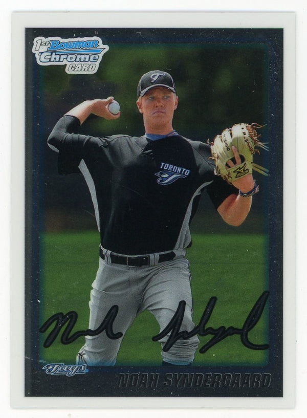 Noah Syndergaard 2010 Topps 1st Bowman Chrome #BCPP75 Card