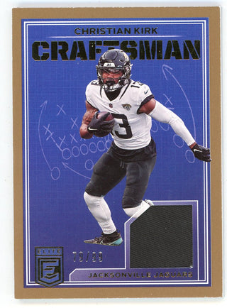 Christian Kirk 2023 Panini Donruss Elite Craftsman Patch Relic #13