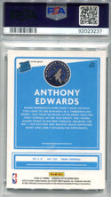 Anthony Edwards Panini Donruss Optic Fanatics Box Set #151 PSA 9 Card