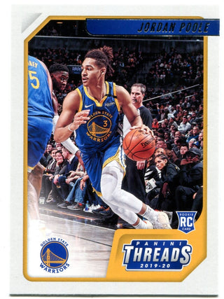 Jordan Poole Panini Threads 2020