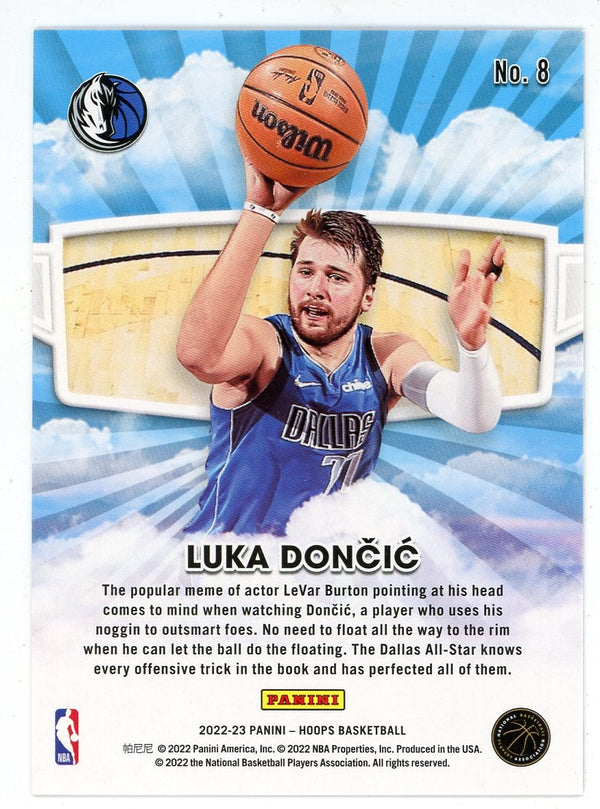 Luka Doncic 2022-23 Panini Hoops Skyview #8