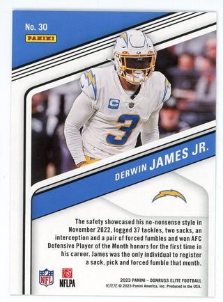 Derwin James 2023 Panini Donruss Elite #30