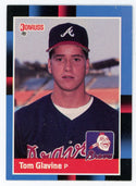 Tom Glavine 1987 Leaf #644 Card