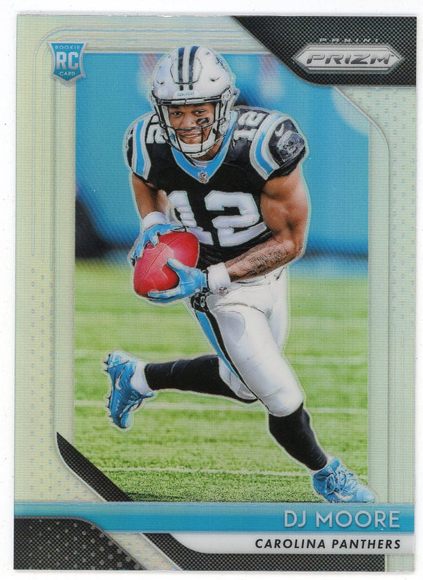 DJ Moore 2018 Panini Prizm Rookie Card #207