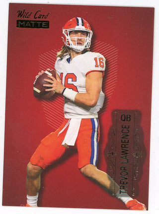 Trevor Lawrence 2021 Wild Card Matte ##LBC-1