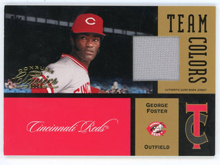 George Foster 2004 Donruss Classics Team Colors Patch Relic #TC-23