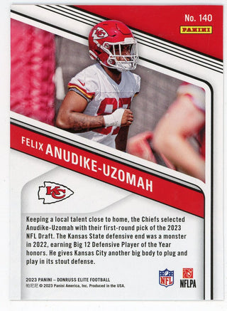 Felix Anudike-Uzomah 2023 Panini Donruss Elite RC #140