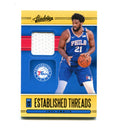 Joel Embiid 2021 Panini Established Threads #ET-EMB Card