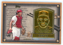 Johnny Bench 2012 Commemorative HOF Plaque Card #HOF-JB