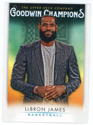 LeBron James 2021 Upper Deck Goodwin Champions #50