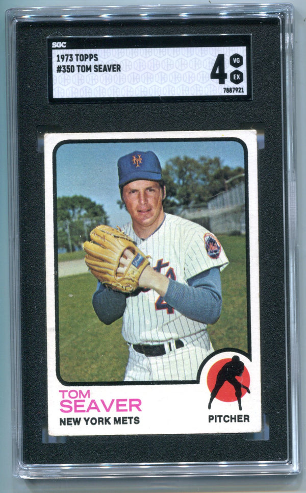 Tom Seaver 1973 Topps #150 SGC 4 Card