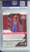 Shai Gilgeous-Alexander 2018 Panini Prizm Rookie Card #184 (PSA 9)