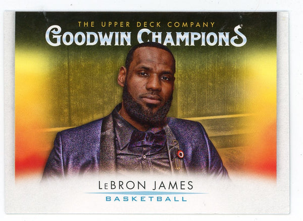 LeBron James 2021 Upper Deck Goodwin Champions #100