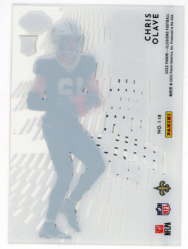 Chris Olave 2022 Panini Illusions RC #I-18