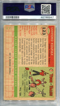 Sandy Koufax 1955 Topps #123 PSA VG 3 Card