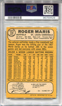 Roger Maris 1968 Topps #330 PSA NM 7 Card