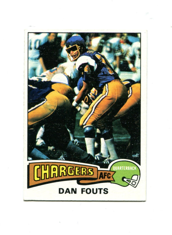 Dan Fouts 1975 Topps AFC #367 Card