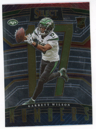 Garrett Wilson 2022 Panini Select Number #SN-22