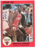 Michael Jordan 1985 Star 5x7 Team Supers Rookie Card #1