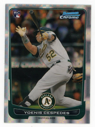 Yoenis Cespedes 2012 Topps Bowman Chrome Refractor #44 Card