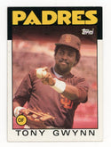 Tony Gwynn 1986 Topps #10 Card