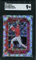 Shohei Ohtani 2019 Donruss Elite #ES2 Elite Series SGC 9 Card 253/999