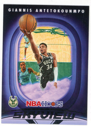 Giannis Antetokounmpo 2023-24 Panini Hoops Skyview #16