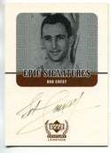 Bob Cousy Autographed 1999 Upper Deck Century Legends Epic Signatures Card