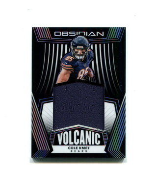 Cole Kmet 2020 Panini Obsidian Volcanic #VM-18 Card