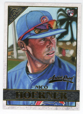 Nico Hoerner 2020 Topps Artist Proof Rookie Card #18