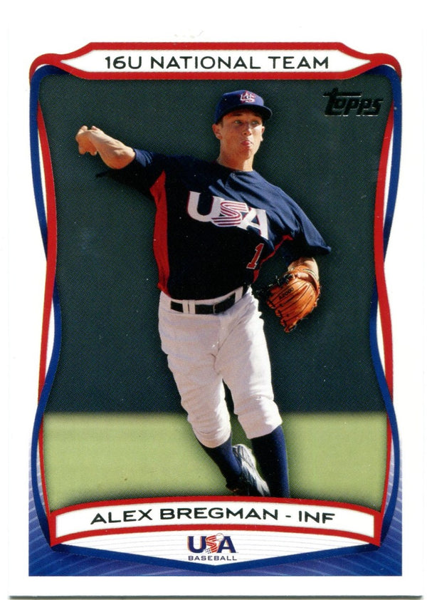 Alex Bregman Topps USA Baseball 2010