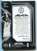 Tom Heinsohn Autographed 2007-08 Upper Deck Black Jersey Numbers Card /15