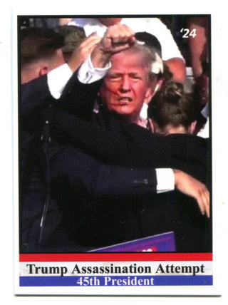 2024 Donald Trump Assassination Attempt Card  #TAA