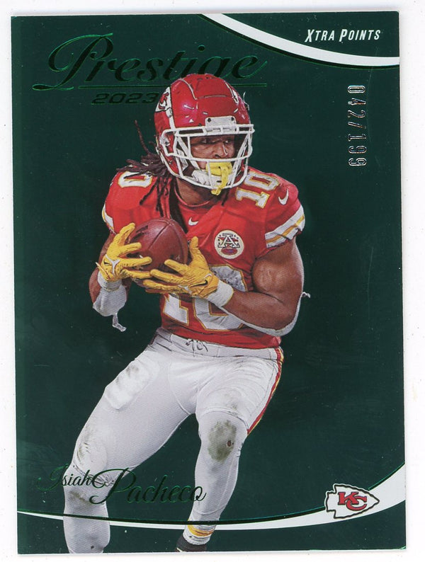 Isiah Pacheco 2022 Panini Prestige Green #146