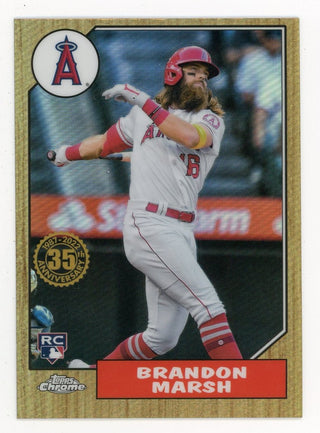 Brandon Marsh 2022 Topps Chrome Bronze #87BC-18 Card