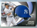 Giancarlo Stanton 2022 Topps Commemorative Batting Helmet Card #BHGS