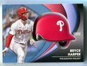 Bryce Harper 2022 Topps Commemorative Batting Helmet Card #BHBH