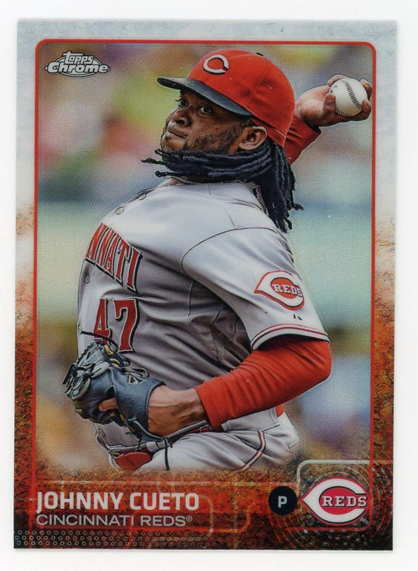 Johnny Cueto 2015 Topps Chrome #104 Card