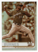 Corbin Burnes 2019 Topps Chrome Refractor #84 Card