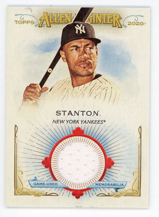 Giancarlo Stanton 2020 Topps Allen & Ginter Patch Relic #GST