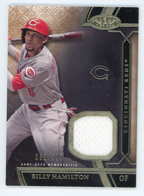 Billy Hamilton 2015 Topps Tier 1 Patch Relic #TSR-BHN