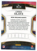 Chris Olave 2022 Panini Select Numbers #SN-24