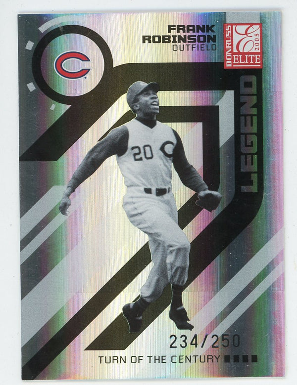 Frank Robinson 2005 Donruss Elite Legend Card #158