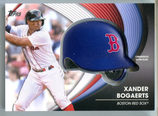 Xander Bogaerts 2022 Topps Series Two Commemorative Batting Helmet Card #BHXB