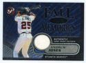 Andruw Jones 2002 Topps Fall Memories Patch Relic #FM-AJ