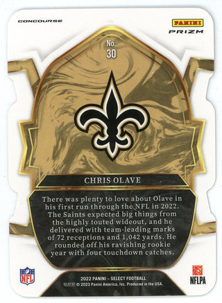 Chris Olave 2022 Panini Select Cut #30